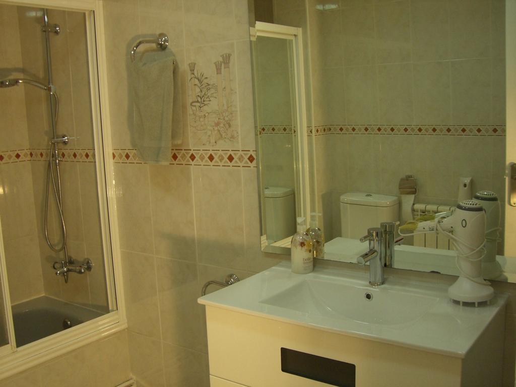 Pension Aqua Rooms Portomarin Exterior foto